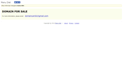 Desktop Screenshot of menudiet.com